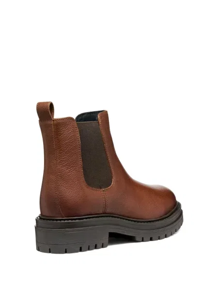 Botine chelsea Geox maro