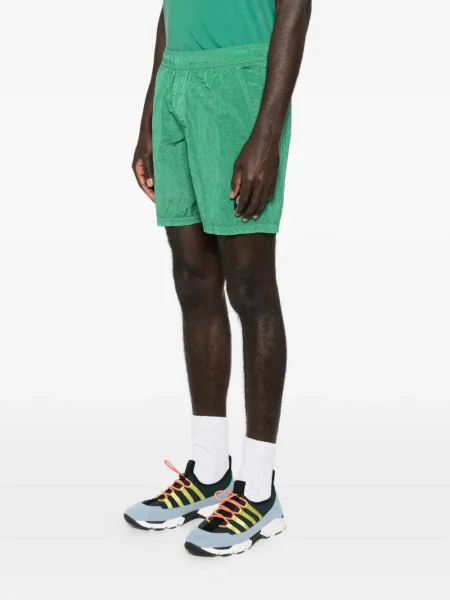 Slip de baie Stone Island cu strasuri verde