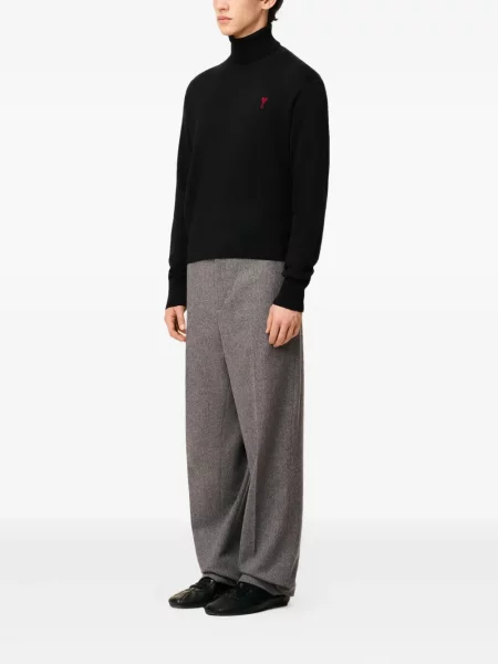 Sweter Ami Paris czarny