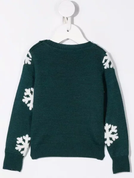 Sweter dziecięcy Siola zielony