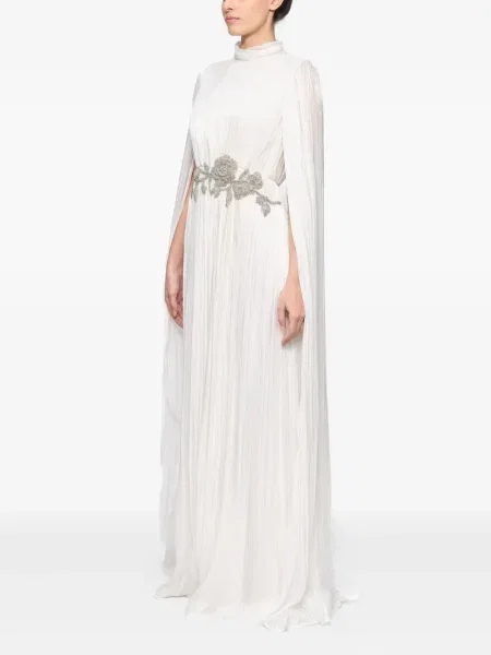 Rochie Ana Radu plisată alb