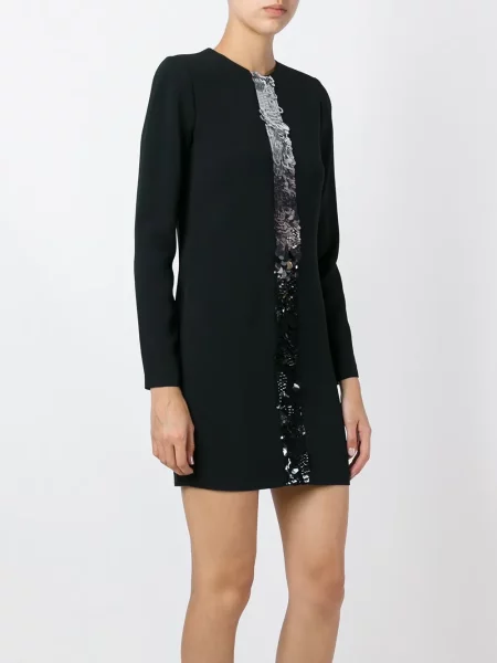 Rochie mini Dsquared2 cu paiete negru