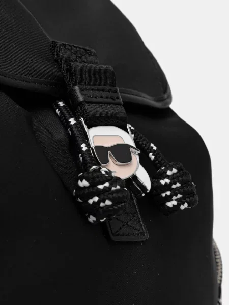 Рюкзак Karl Lagerfeld IKON малий однотонний чорний