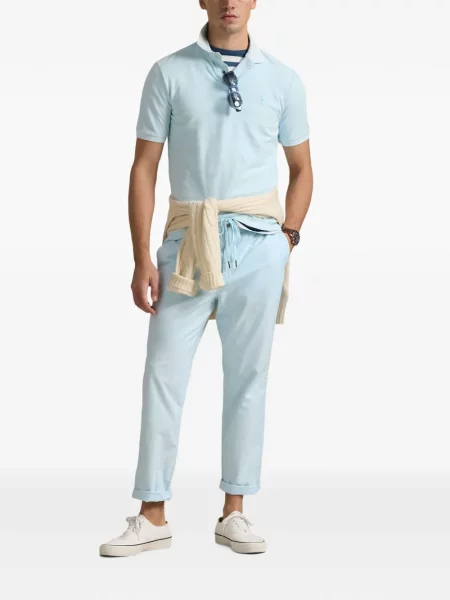 Scurt cămașă Polo Ralph Lauren cu cordon tricotate albastru