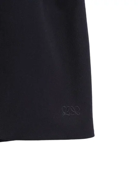 Fusta mini Loewe evazată negru