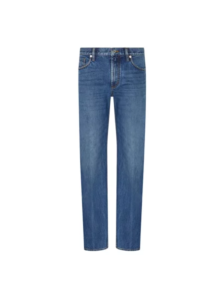 Jeansy Emporio Armani niebieskie