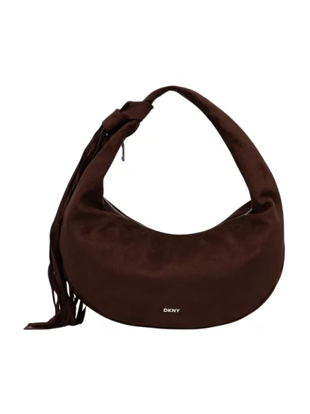 Torebka hobo Dkny brązowa