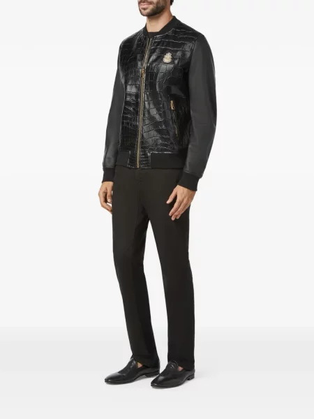 Geanta de piele Billionaire negru