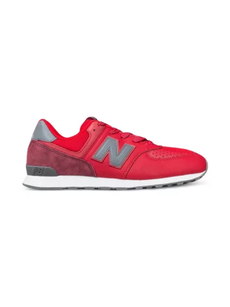 Sneakersy dziecięce New Balance 574 czerwone