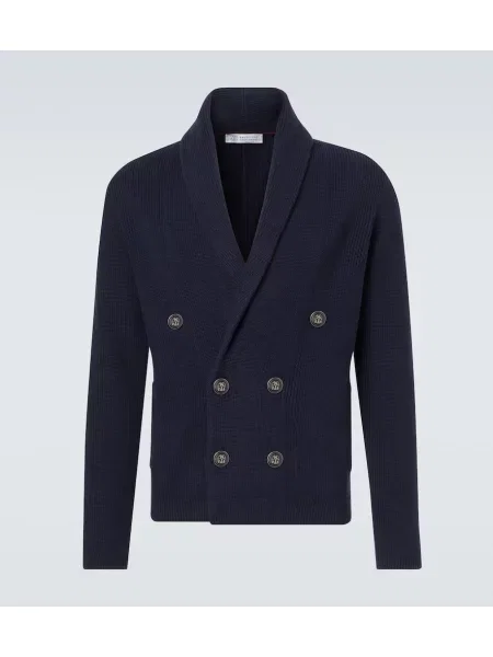 Жилетка Brunello Cucinelli синьо