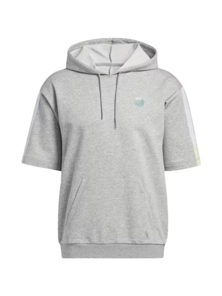 Tricou polo Adidas cu dungi alergare cu autograf negru