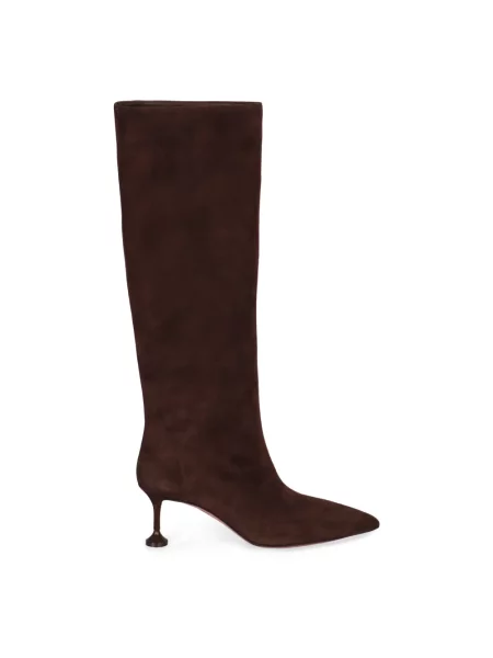 Botki Aquazzura brązowe