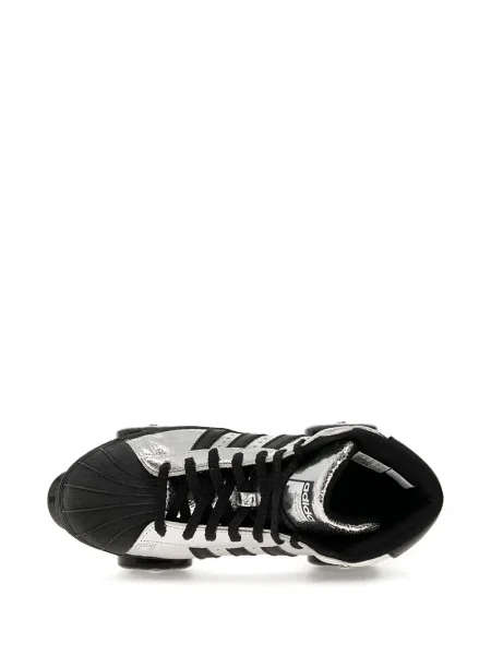 Велурени маратонки Adidas Superstar черно