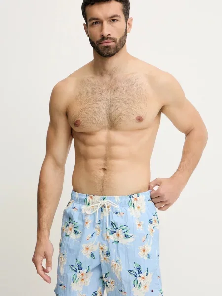 Плувни шорти Tommy Hilfiger бяло
