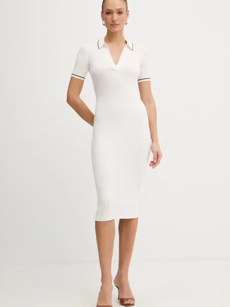 Armani Exchange rochie bej