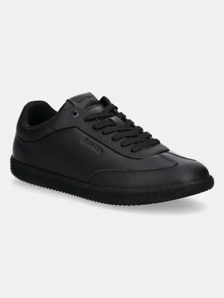 Маратонки Calvin Klein LOW TOP LACE UP LTH черно