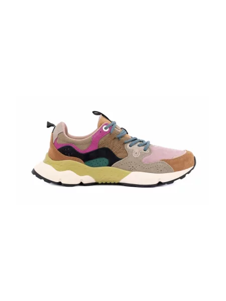 Sneakersy Flower Mountain zamszowe w kwiatki