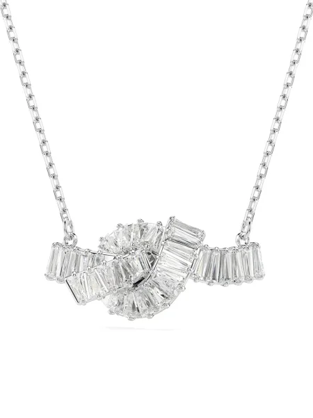Colier Swarovski alb