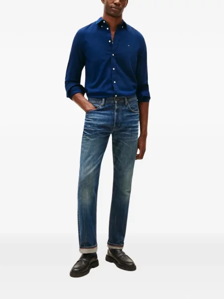 Cămașă Tommy Hilfiger albastru