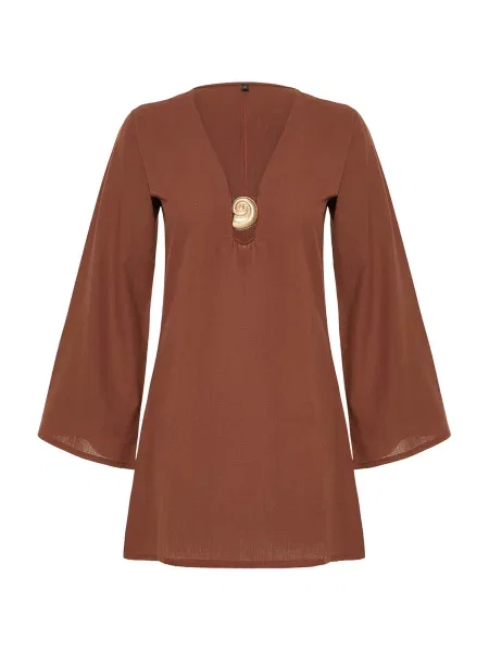 Trendyol Rochie maro