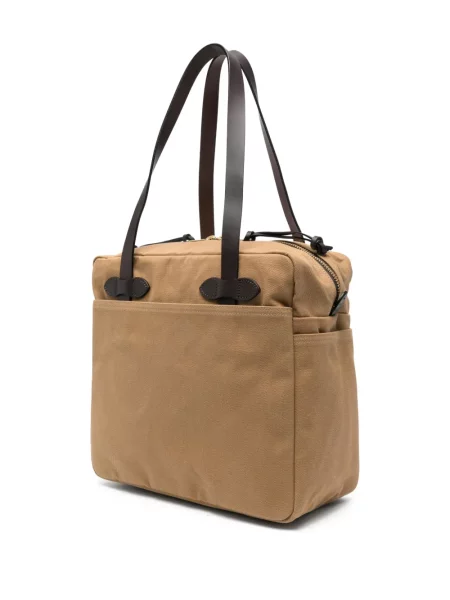 Torba Filson z twillu brązowa