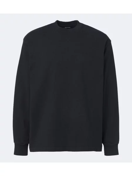 Tricou A.presse din jerseu negru