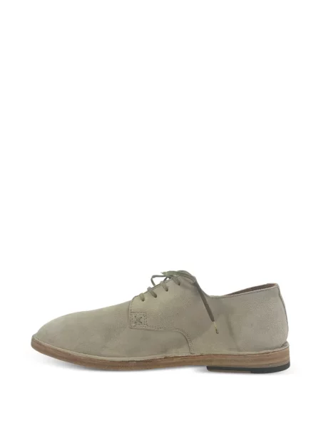 Pantofi derby Shoto din piele de căprioară gri