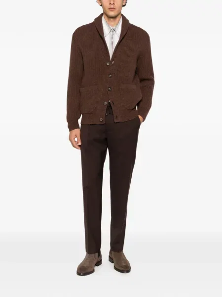Pantaloni Briglia 1949 cu cordon maro