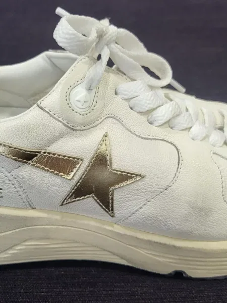 Бягане обувки за бягане Golden Goose Running Sole бяло