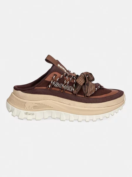Papuci tip mules Sorel maro
