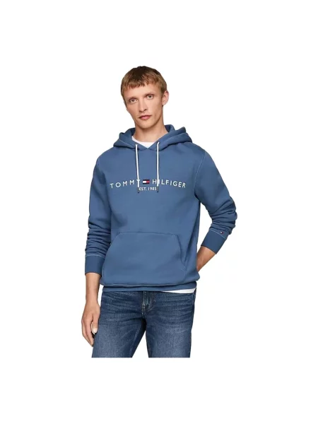 Tommy Hilfiger Bluza Logo niebieski