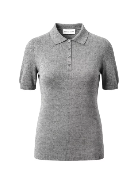 Scurt tricou polo Emerson Renaldi gri