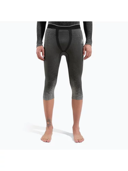 Termo kalhoty ODLO Performance Warm Blackcomb Bl Bottom Long black černé
