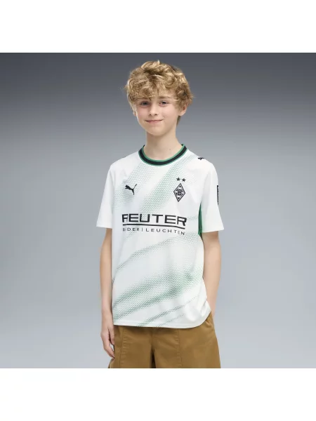 PUMA Młodzieżowa koszulka domowa Borussia Mönchengladbach Odzież biały