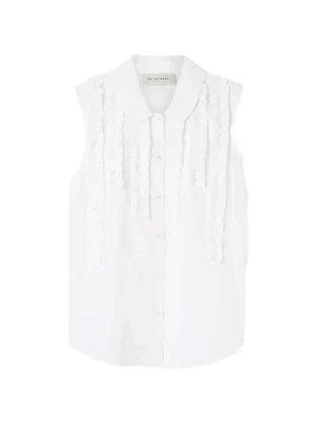Cămașă Lee Mathews cu volane alb