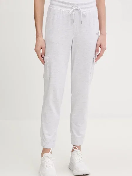 Dkny pantaloni de trening melanj gri