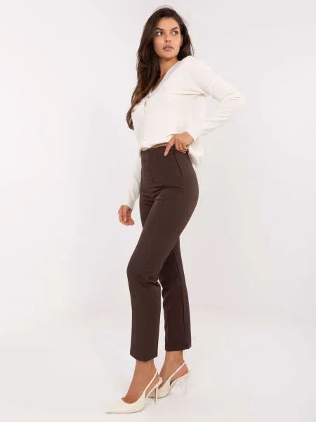 Pantaloni Rue Paris alb