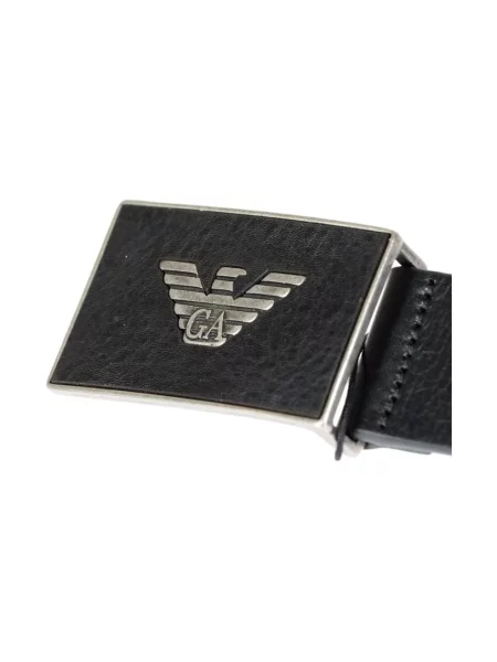 Pasek Emporio Armani czarny