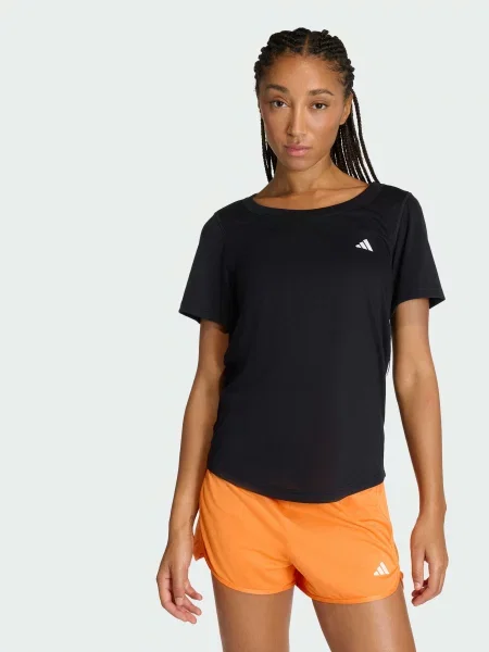 Футболка спортивна adidas перероблений чорний