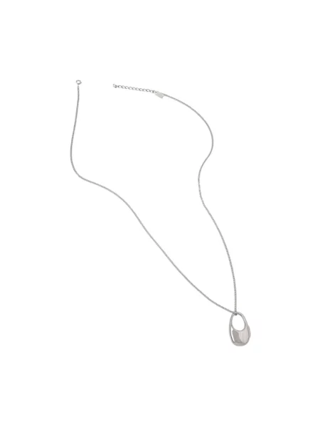 Coperni naszyjnik Locket Necklace szary