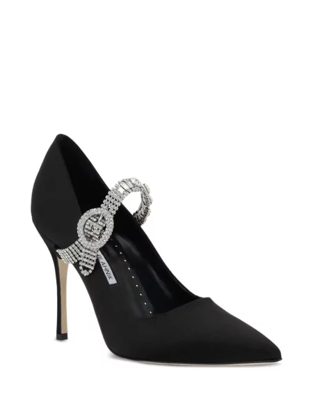 Pantofi cu toc Manolo Blahnik negru