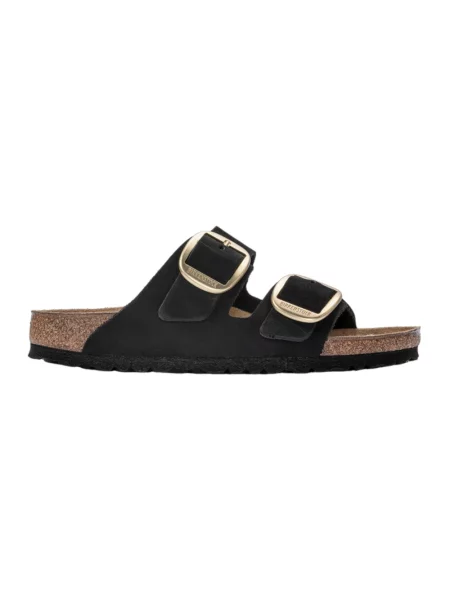 Birkenstock Klapki Arizona Big Buckle czarny