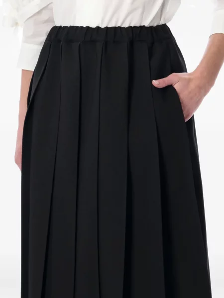 Fustă midi copii Comme Des Garçons Girl negru