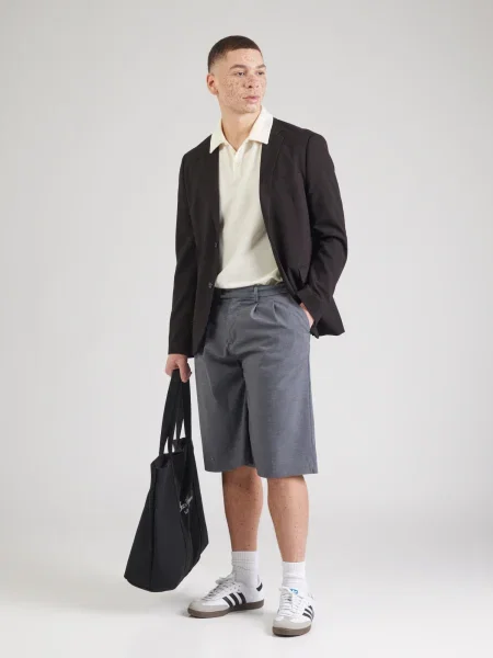 JACK & JONES Pantaloni cutați JPSTBILL' gri