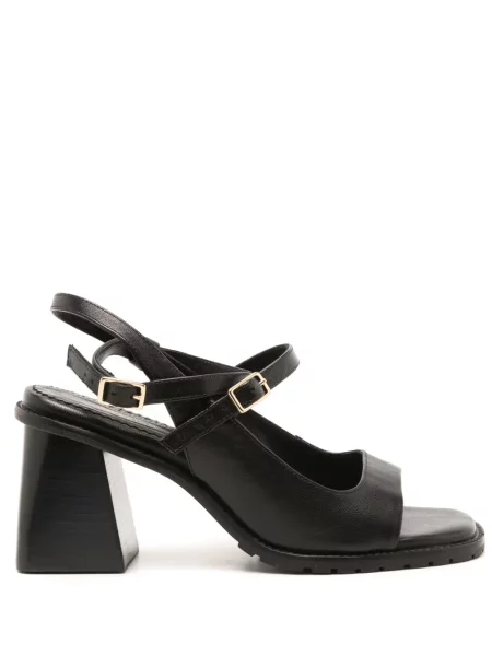 Sandale Sarah Chofakian din piele slingback negru