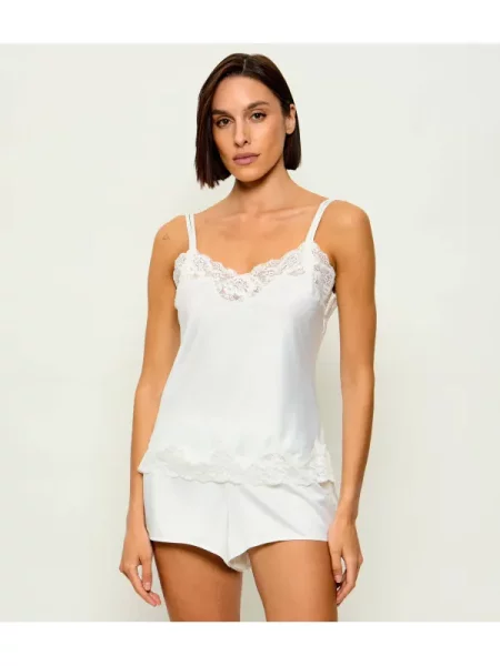 LAUREN RALPH LAUREN Pizsama | Relaxed fit fehér