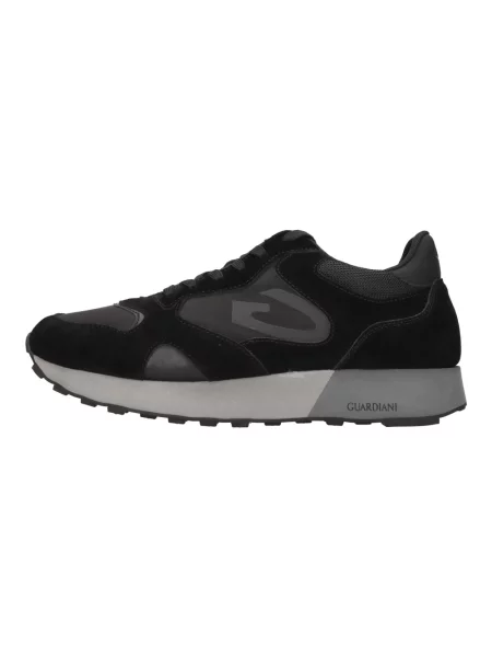 Sneakersy Alberto Guardiani skórzane czarne