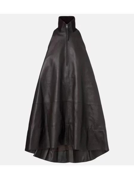 Rochie Jacquemus din piele maro