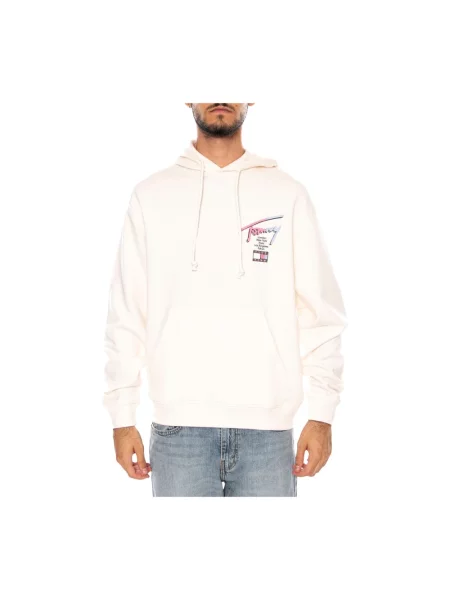Bluza Tommy Hilfiger z logo biała