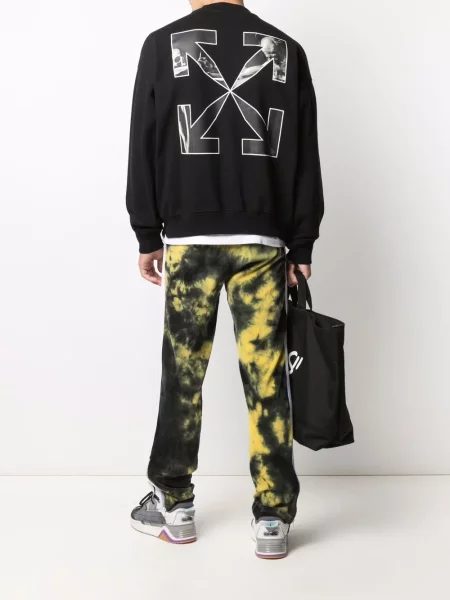Φούτερ Off-white λευκό